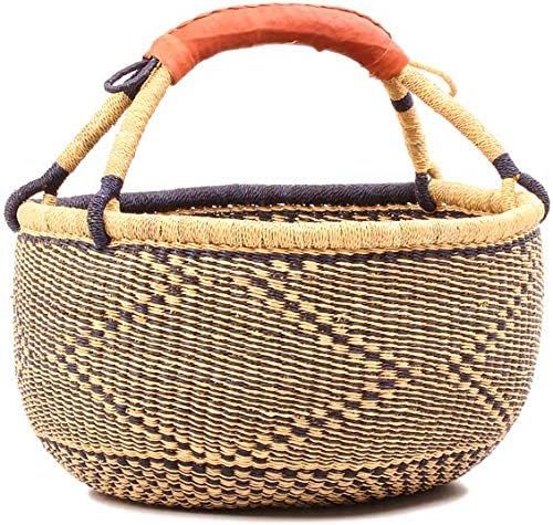 Fair Trade Ghana Bolga African Large Market Basket 18-18.5" Across, 80676 | Amazon (US)