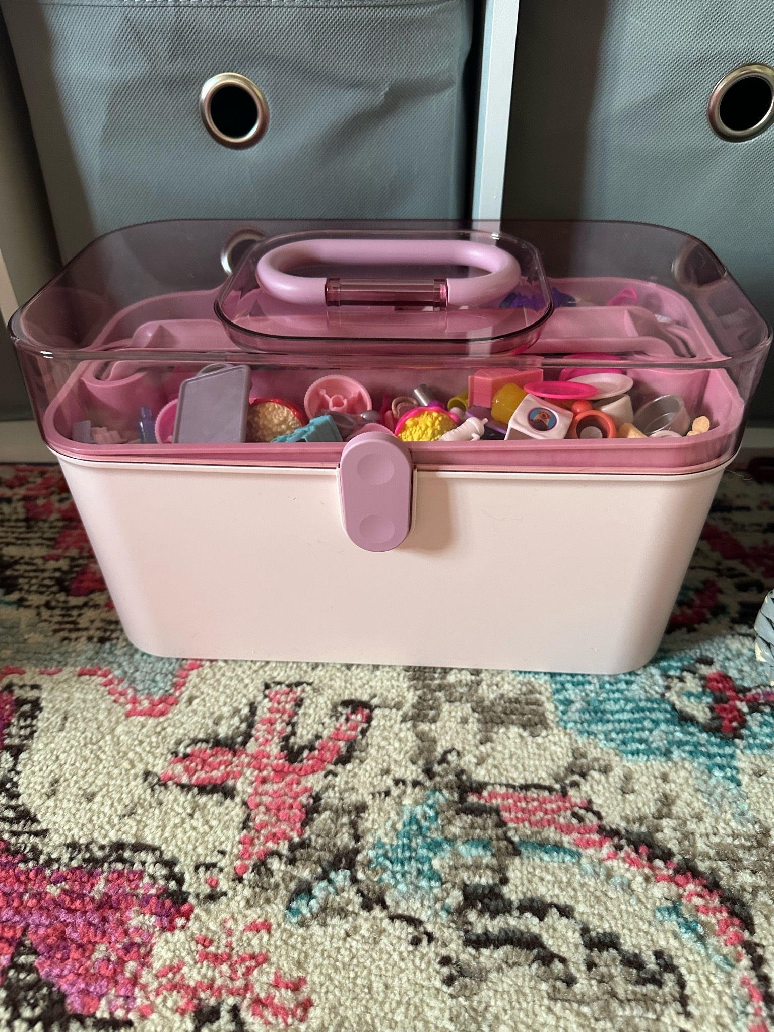 Such a cute organizer from @target to organize Barbie accessories!

#LTKKids #LTKmomlife