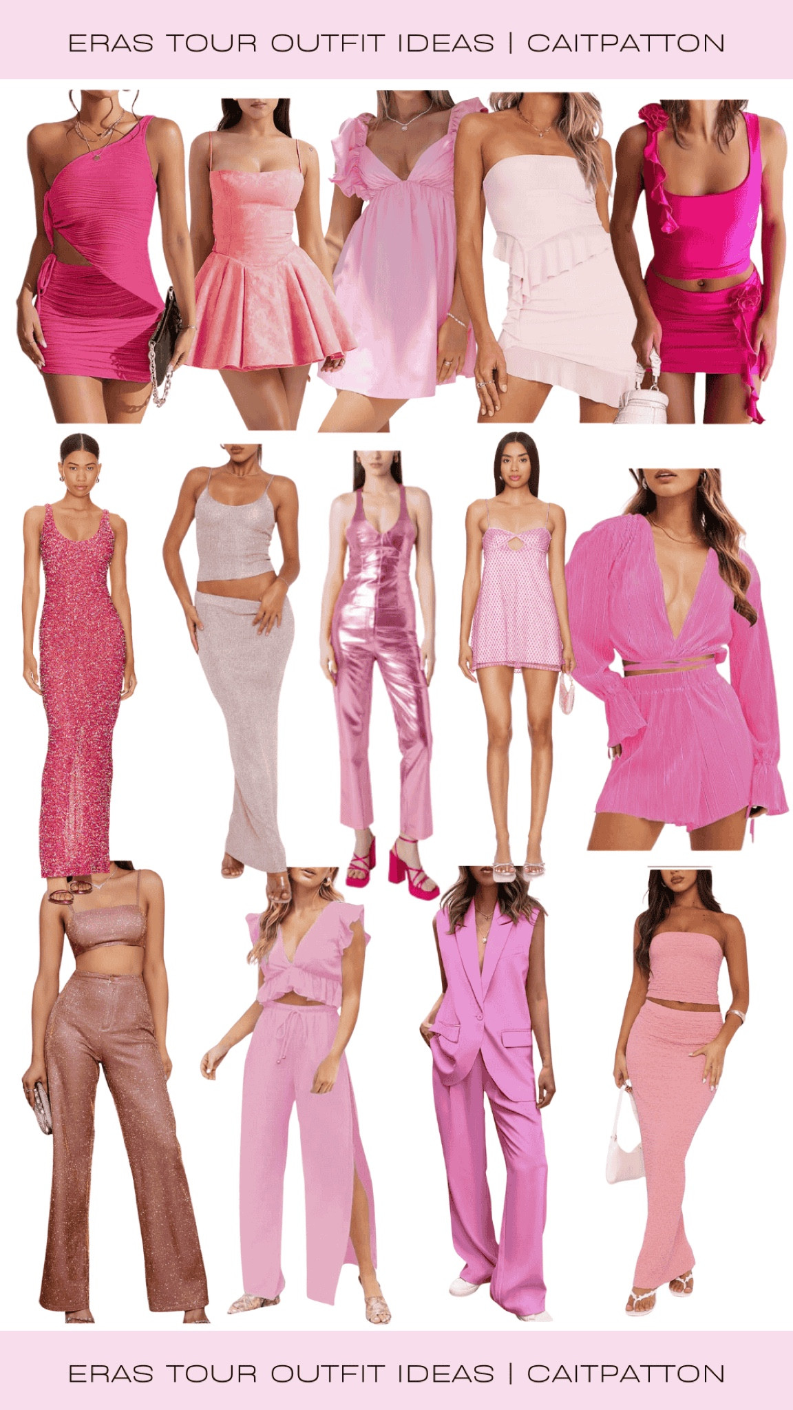 Pink outfit idea, pink set, pink dress, pink suit set, pink lover outfit, pink lover set, pink top, pink coquette dress, pink coquette set, Taylor swift eras tour outfit ideas, lover eras tour outfit ideas, eras tour outfits, lover outfit ideas, lover outfits, Taylor swift outfits, eras tour outfit ideas 

#LTKStyleTip #LTKFindsUnder100 #LTKFindsUnder50