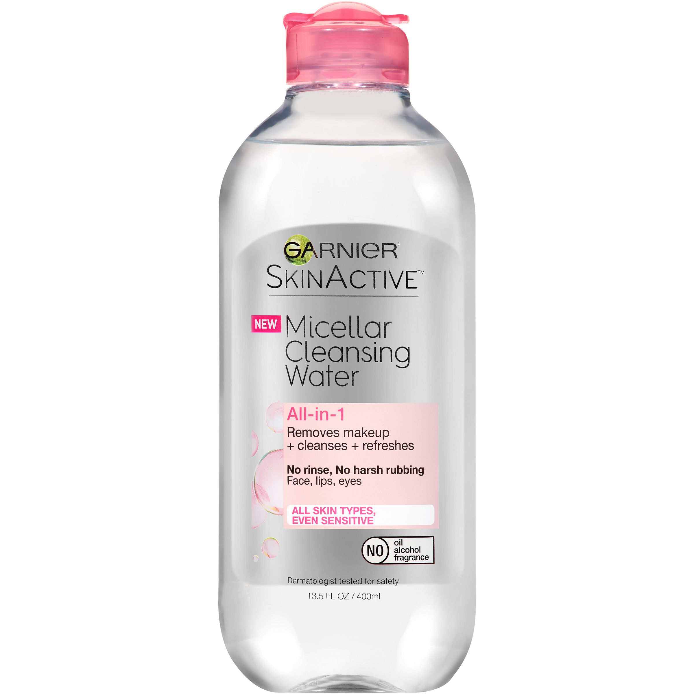 Garnier SkinActive Micellar Cleansing Water, For All Skin Types, 13.5 fl. oz. | Walmart (US)