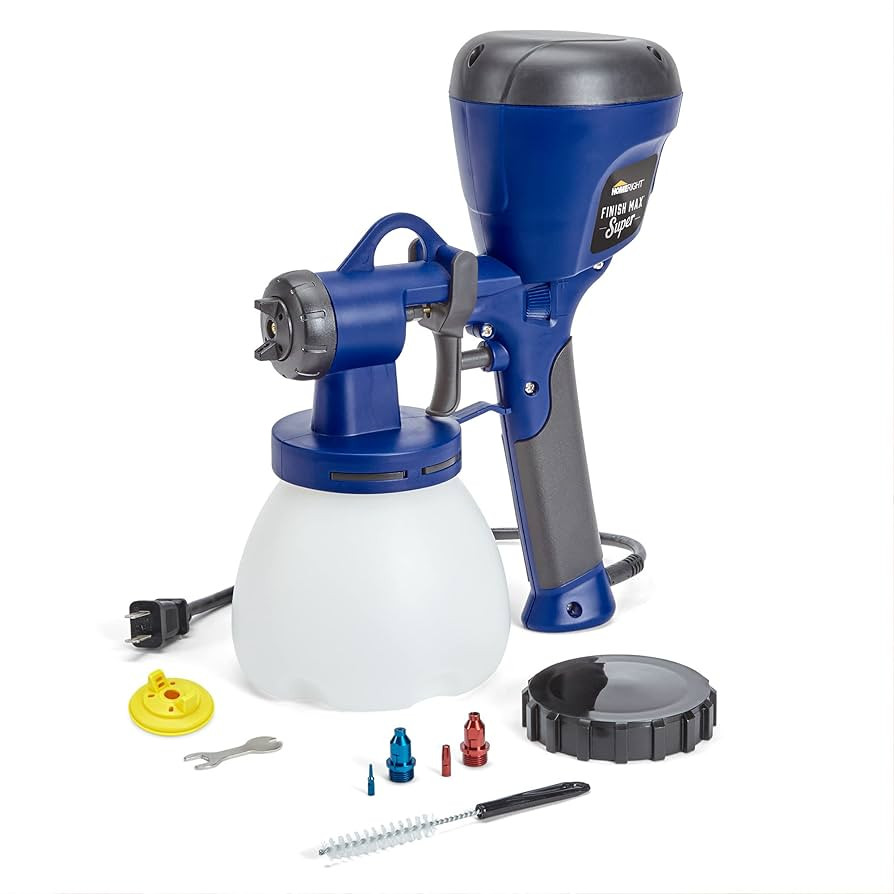 HomeRight C800971.A Super Finish Max, Includes 3 Brass Spray Tips, 3 Spray Patterns, Easy to Clea... | Amazon (US)