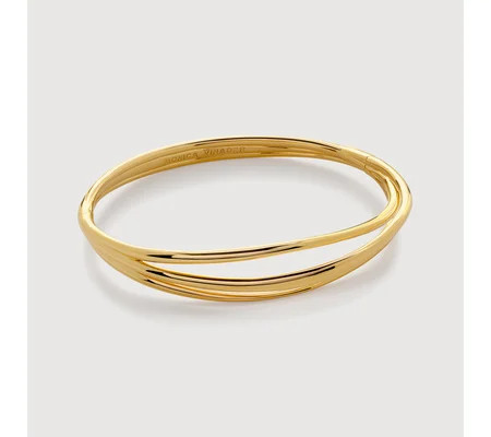Nura Wrap Bangle | Monica Vinader (Global)
