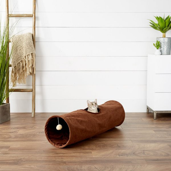 Frisco 35-in Foldable Crinkle Play Tunnel with 1 Window | Chewy.com