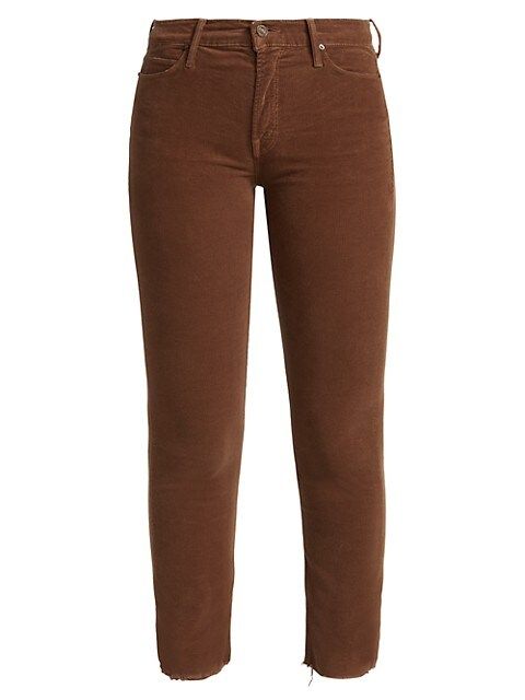 Mid-Rise Dazzler Corduroy Pants | Saks Fifth Avenue