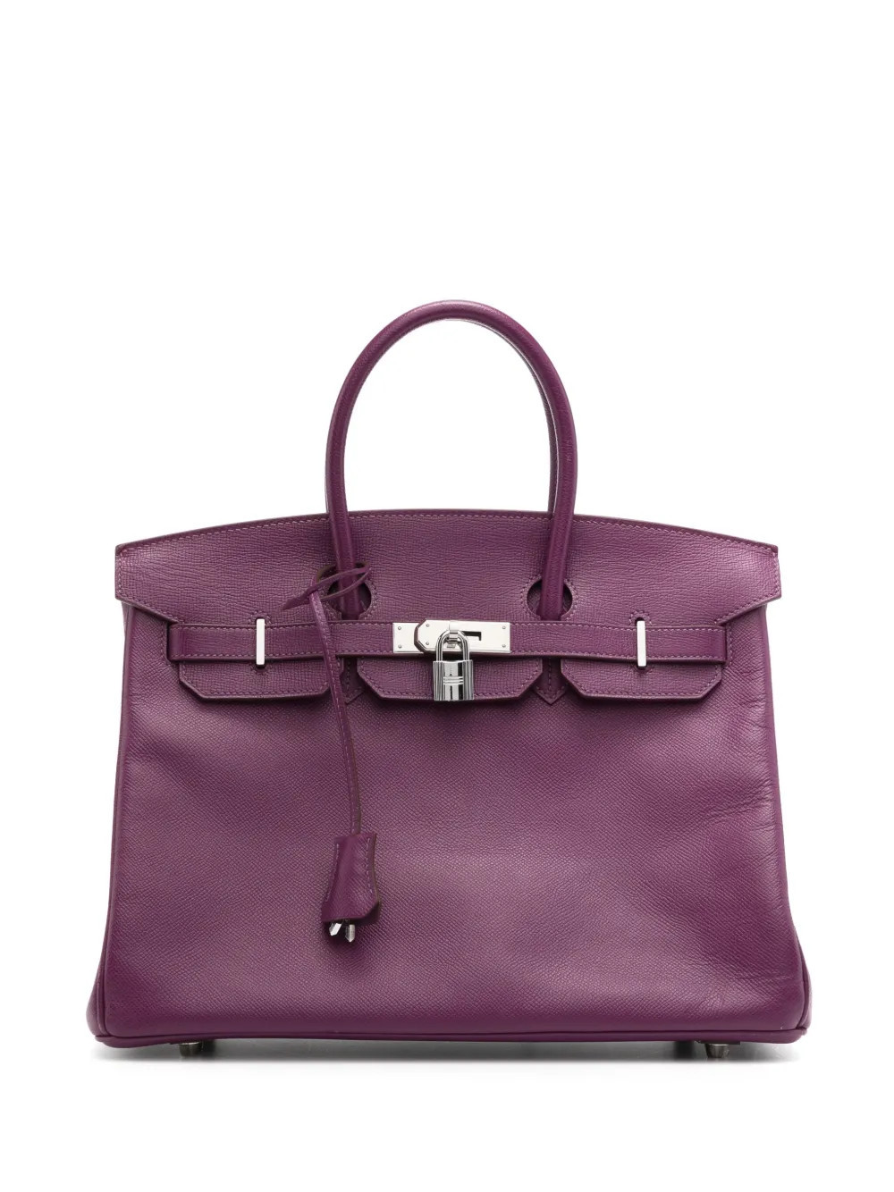Hermès Pre-Owned Birkin 35 bag - Purple | Farfetch Global
