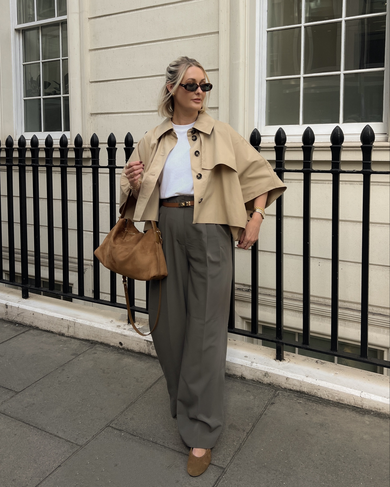 I… am in Autumn 🍂🍁🤎

Short trench, tailored trousers, suede, suede bag, suede shoes, transitional wardrobe, autumn wardrobe, H&M, Cos

#LTKuk #LTKstyletip #LTKautumn