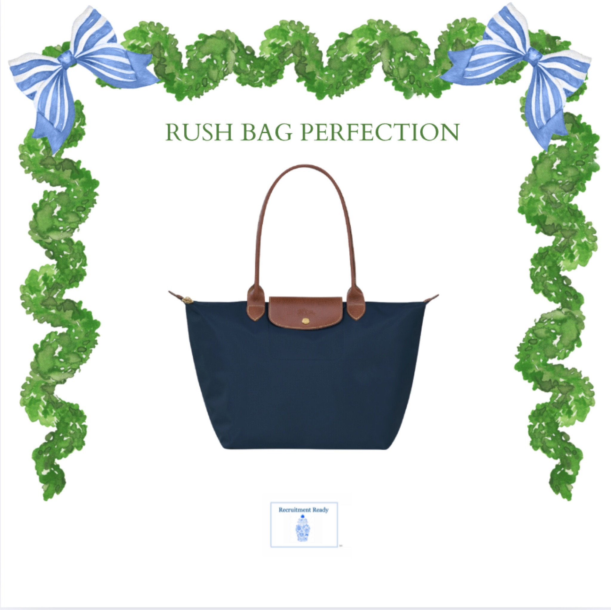PERFECT rush bag! 
