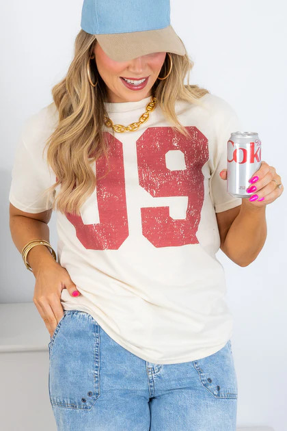 09 Ivory Short Sleeve Tee | The Willow Tree