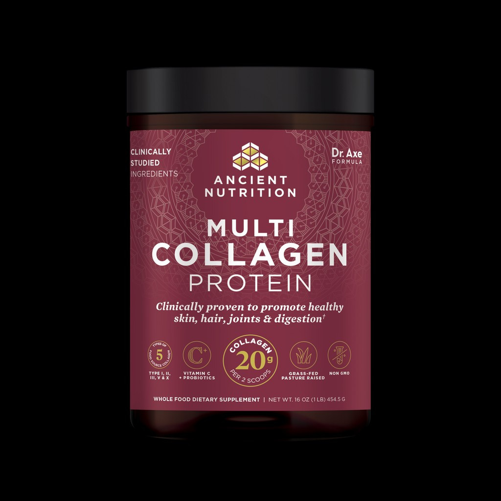 Multi Collagen Protein Powder Pure (45 servings) | Ancient Nutrition