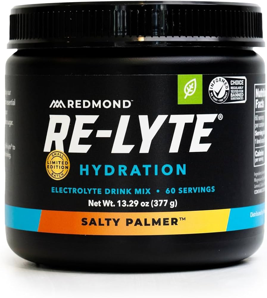 REDMOND Re-Lyte Hydration Electrolyte Mix Powder Limited Edition (Salty Palmer) | Amazon (US)
