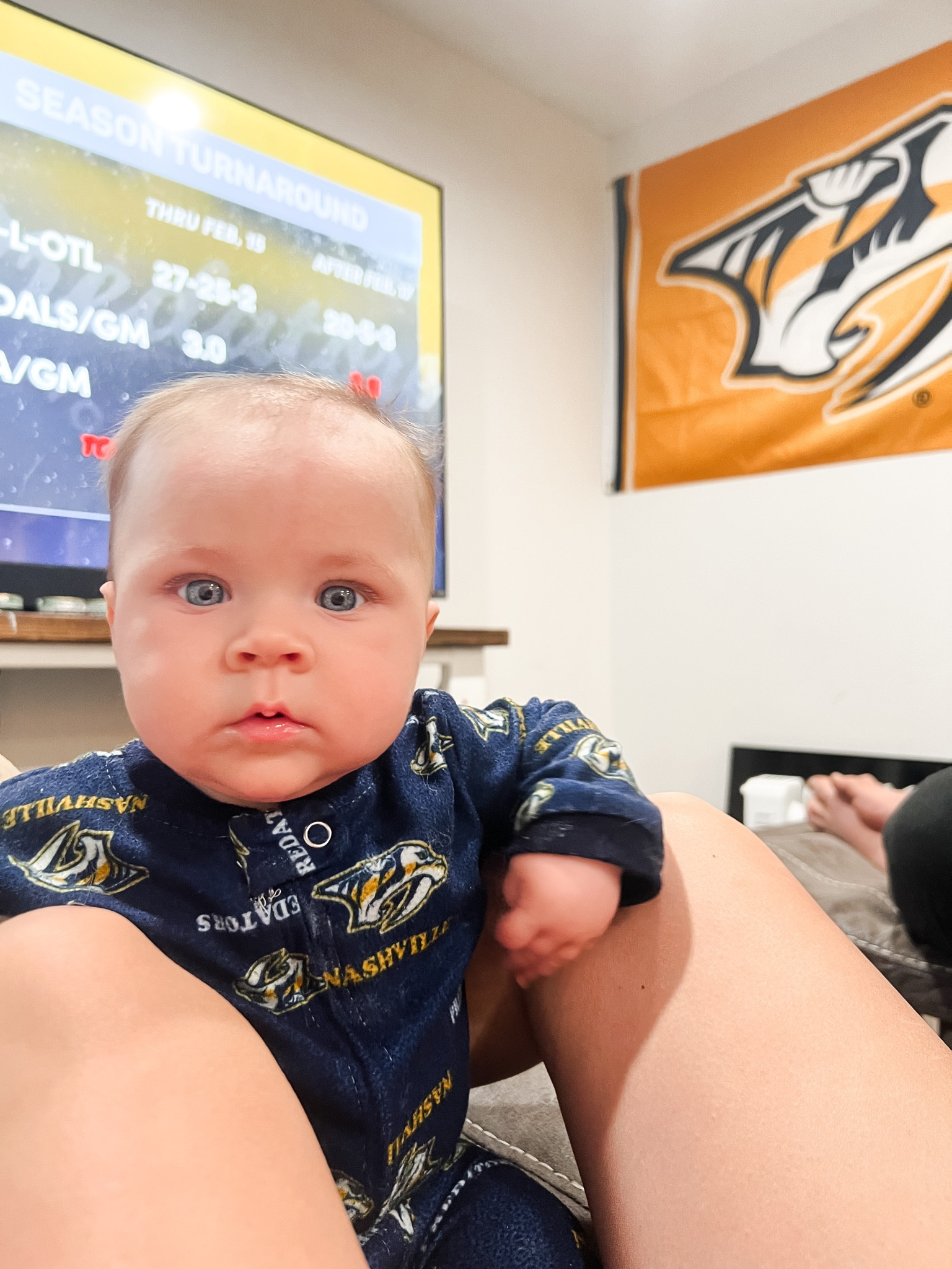 It’s playoff time in Tennessee!! Let’s go Preds! 

Go find your baby some cute pjs for all your favorite teams 💛

#LTKfamily #LTKbaby #LTKstyletip