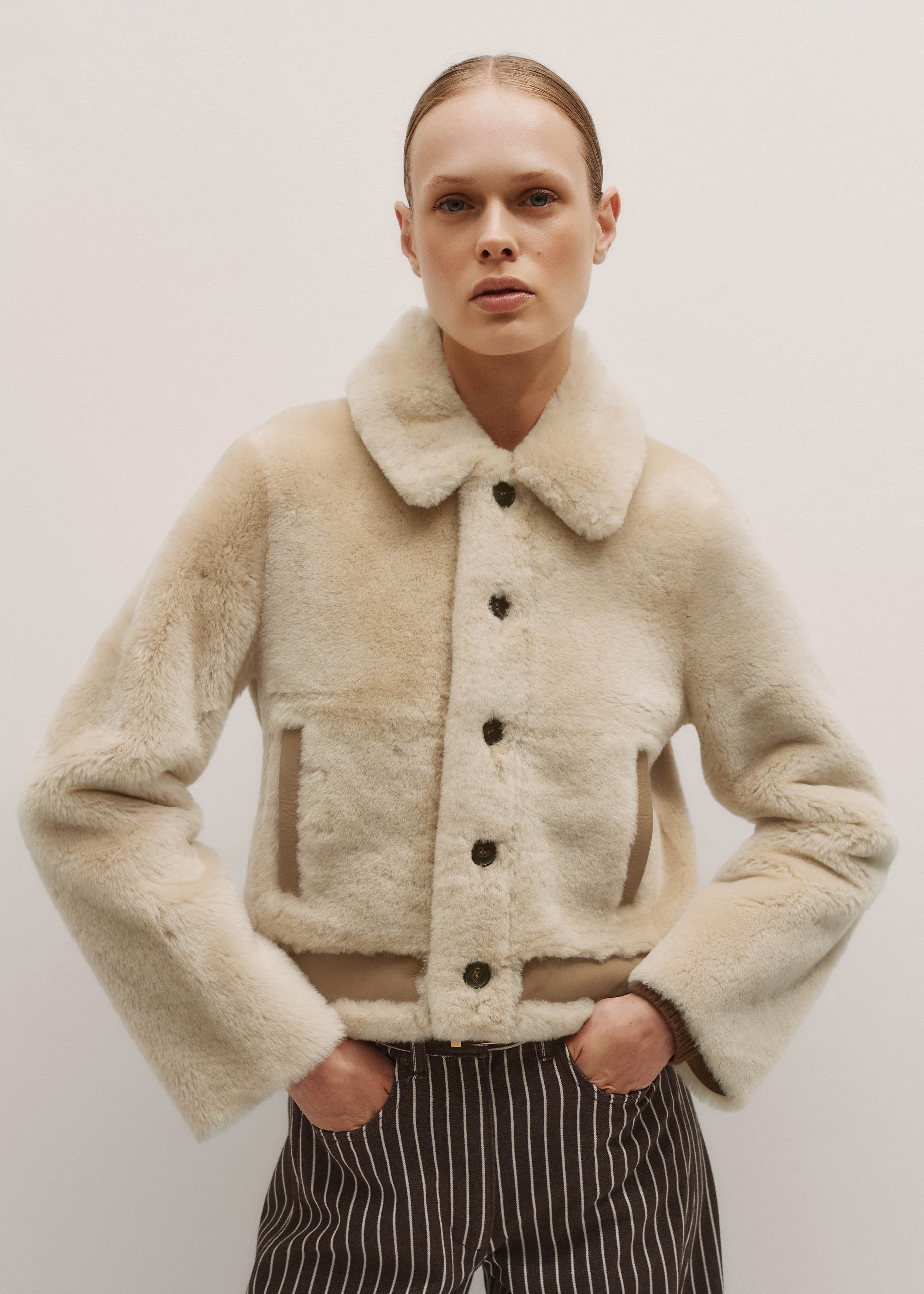 Reversible Jacket Shearling | ME+EM US