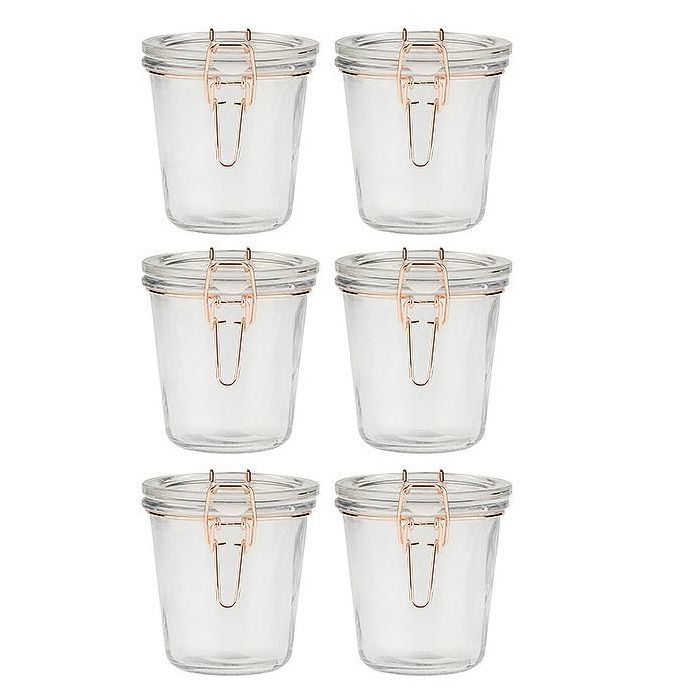 Amici Home Latham Glass Jar, 18oz, Medium, Set of 6 | Target