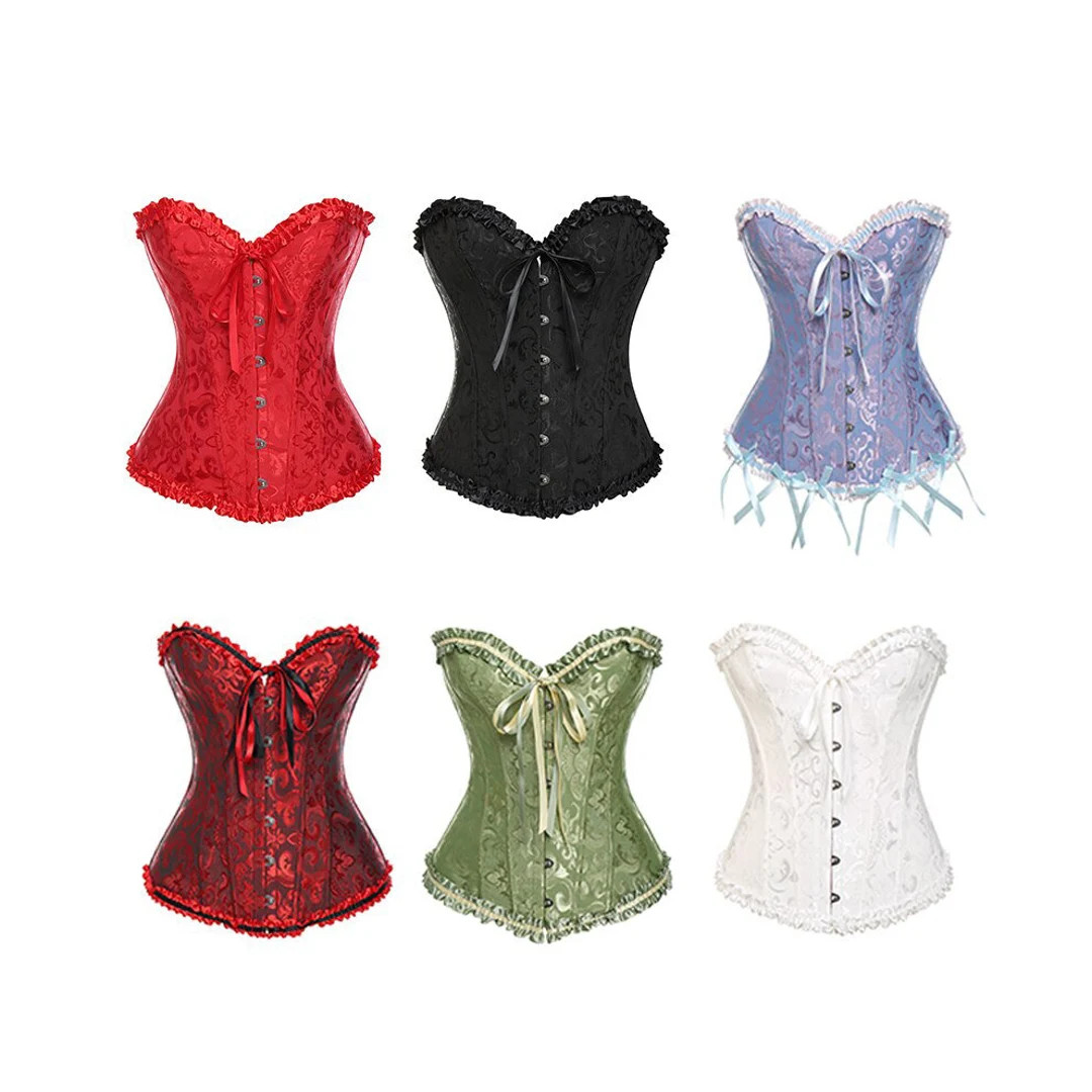 Black Corset White Corset Red Corset Purple Corset - Etsy | Etsy (US)