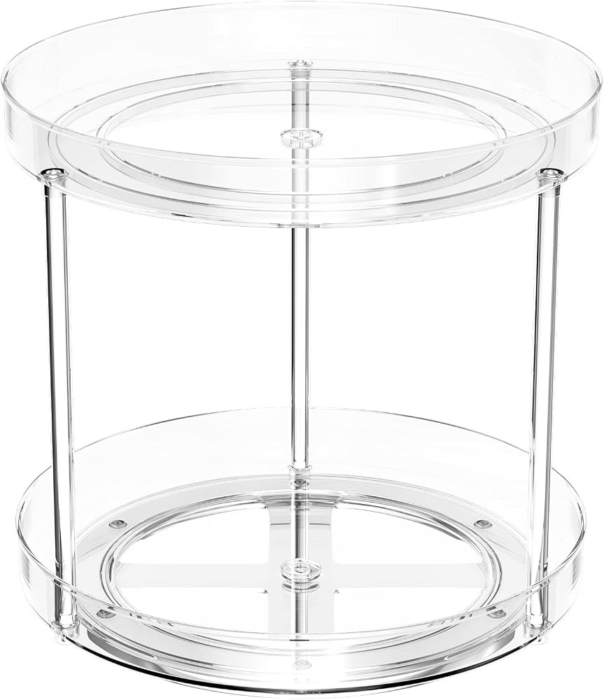 Relota Plateau Tournant Porte-épices, 360° étagère à épices Rotative Transparent Rangement ... | Amazon (FR)