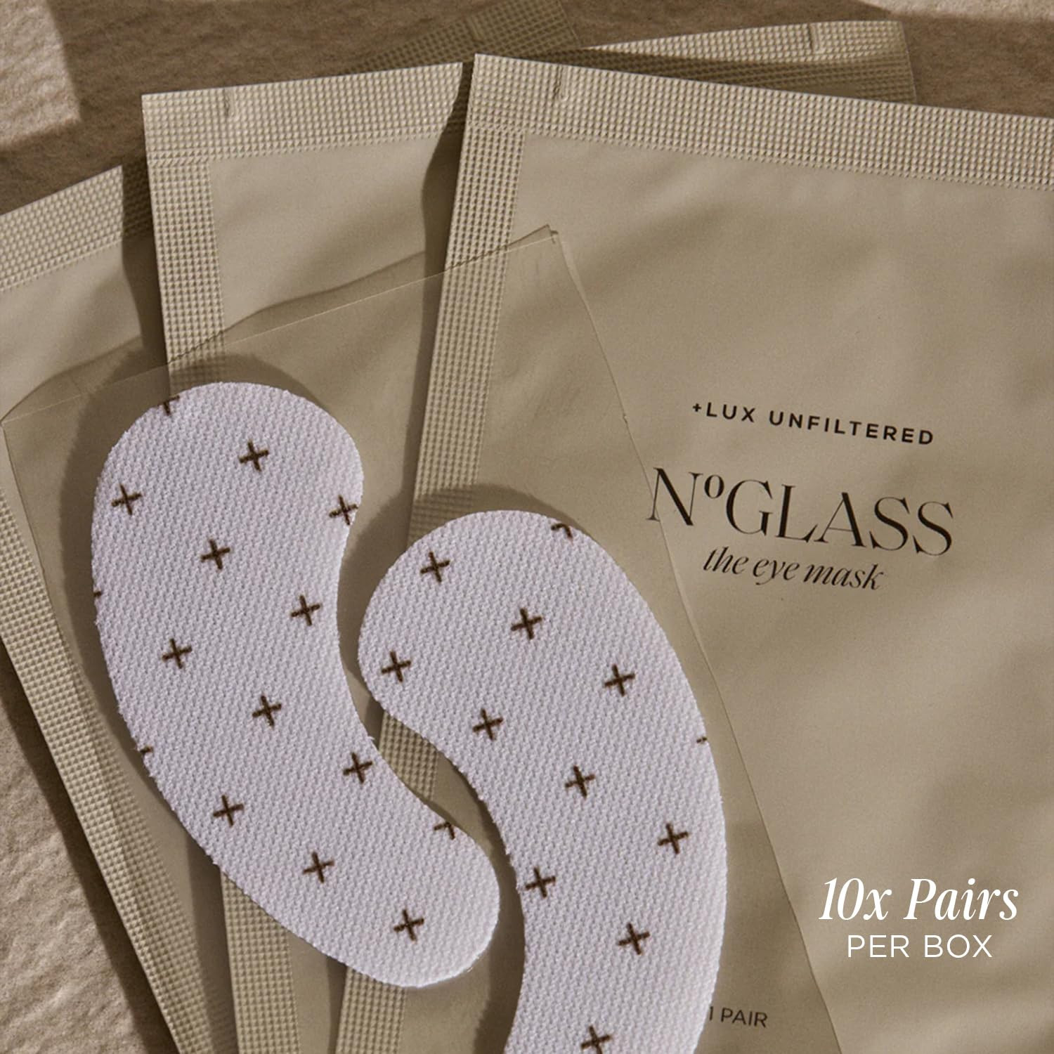 + Lux Unfiltered The Eye Mask, Anti-Slip Caffiene Infused Cooling Under Eye Patches, Reduce Puffy... | Amazon (US)