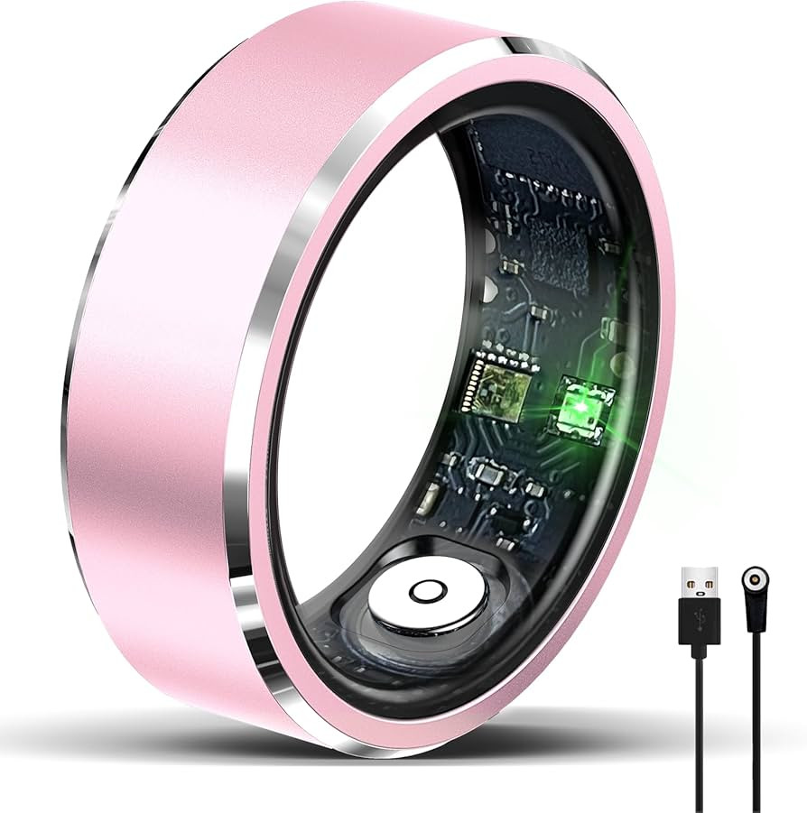 Smart Ring, HitTopss Fitness Tracking Smart Ring with Calories/Heart Rate/Blood Oxygen/Sleep Moni... | Amazon (US)