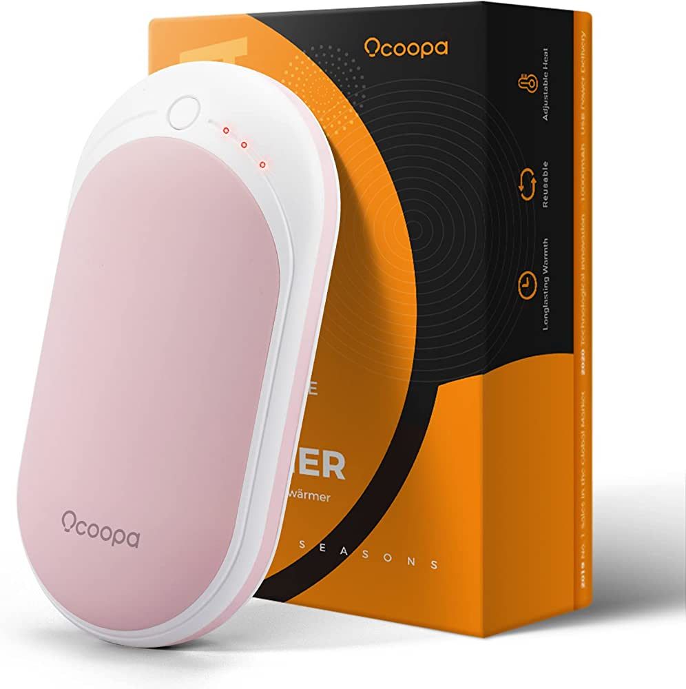 OCOOPA HotPal Hand Warmer Rechargeable 1 Pack, 5200mAh Electric Portable Pocket Heater, Heat Ther... | Amazon (UK)