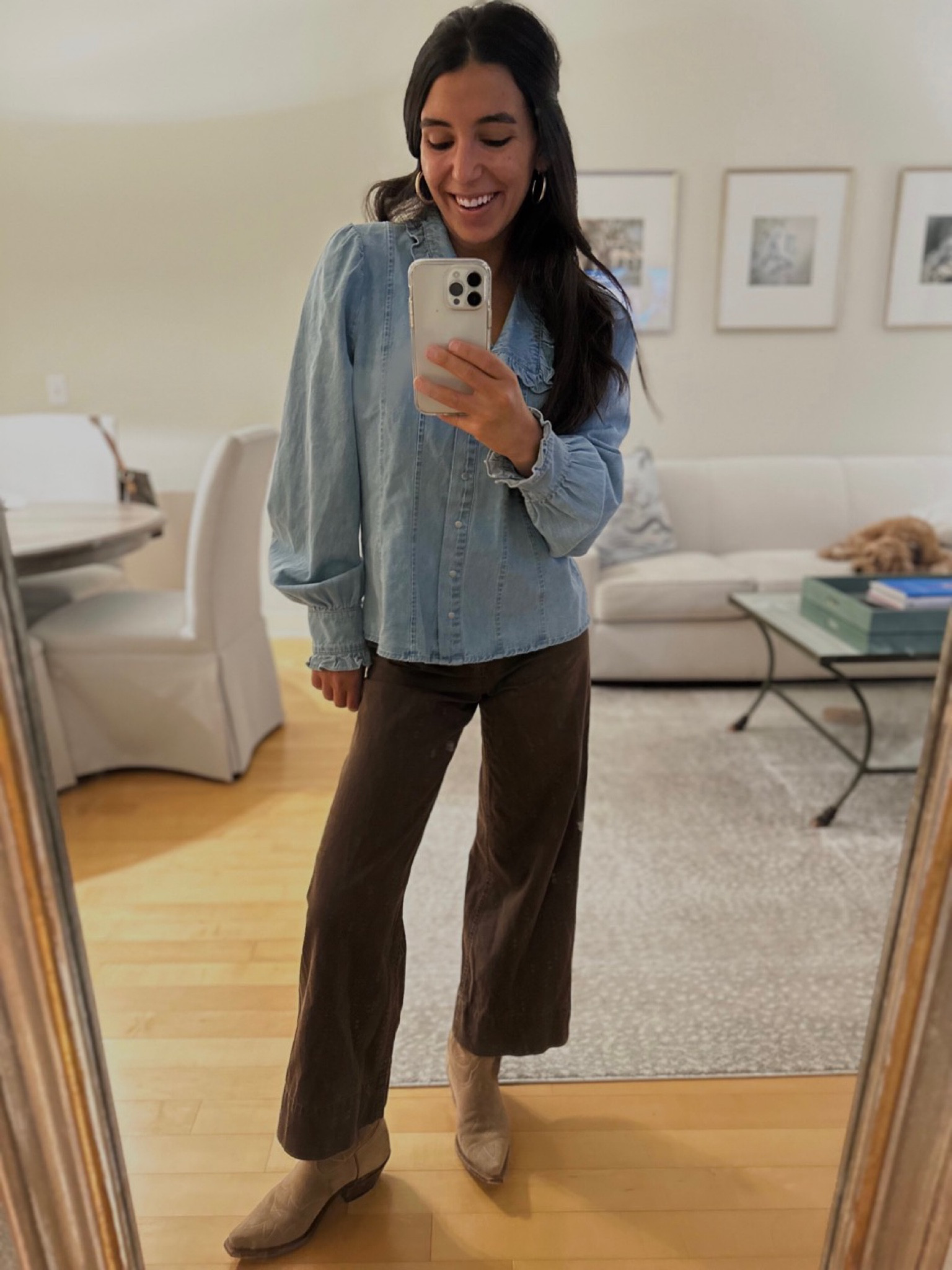 Never seems to fail.. I buy a denim shirt every season ❄️ ☀️ 

#LTKSeasonal #LTKworkwear