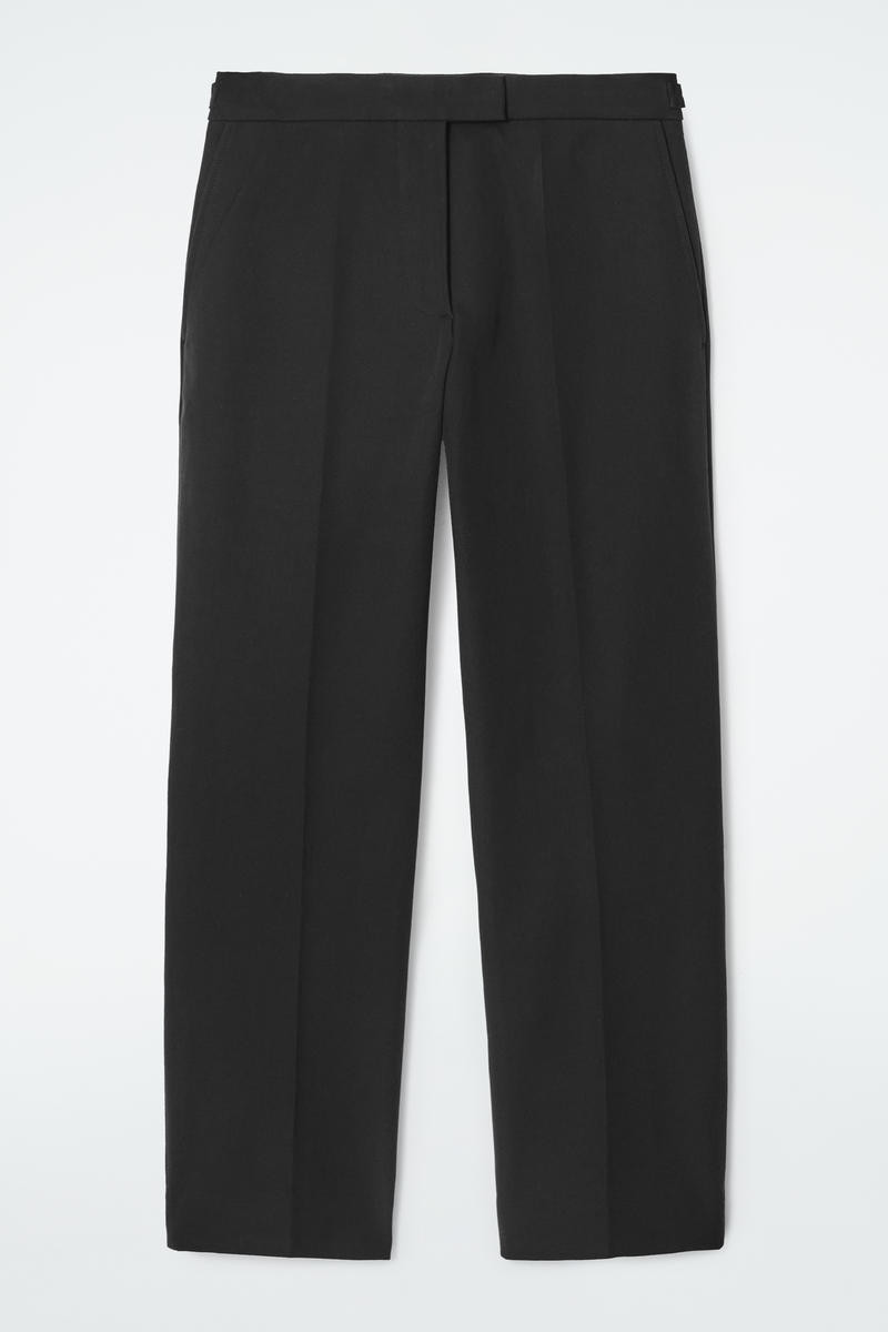 Regular Stretch-Cotton Tapered Pants | COS (US)