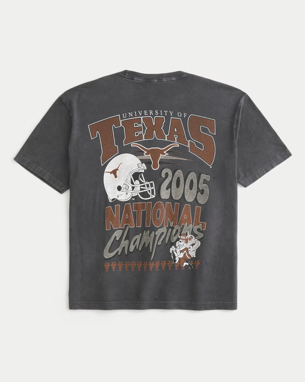 Boxy University of Texas at Austin Longhorns Graphic Tee | Hollister (US)