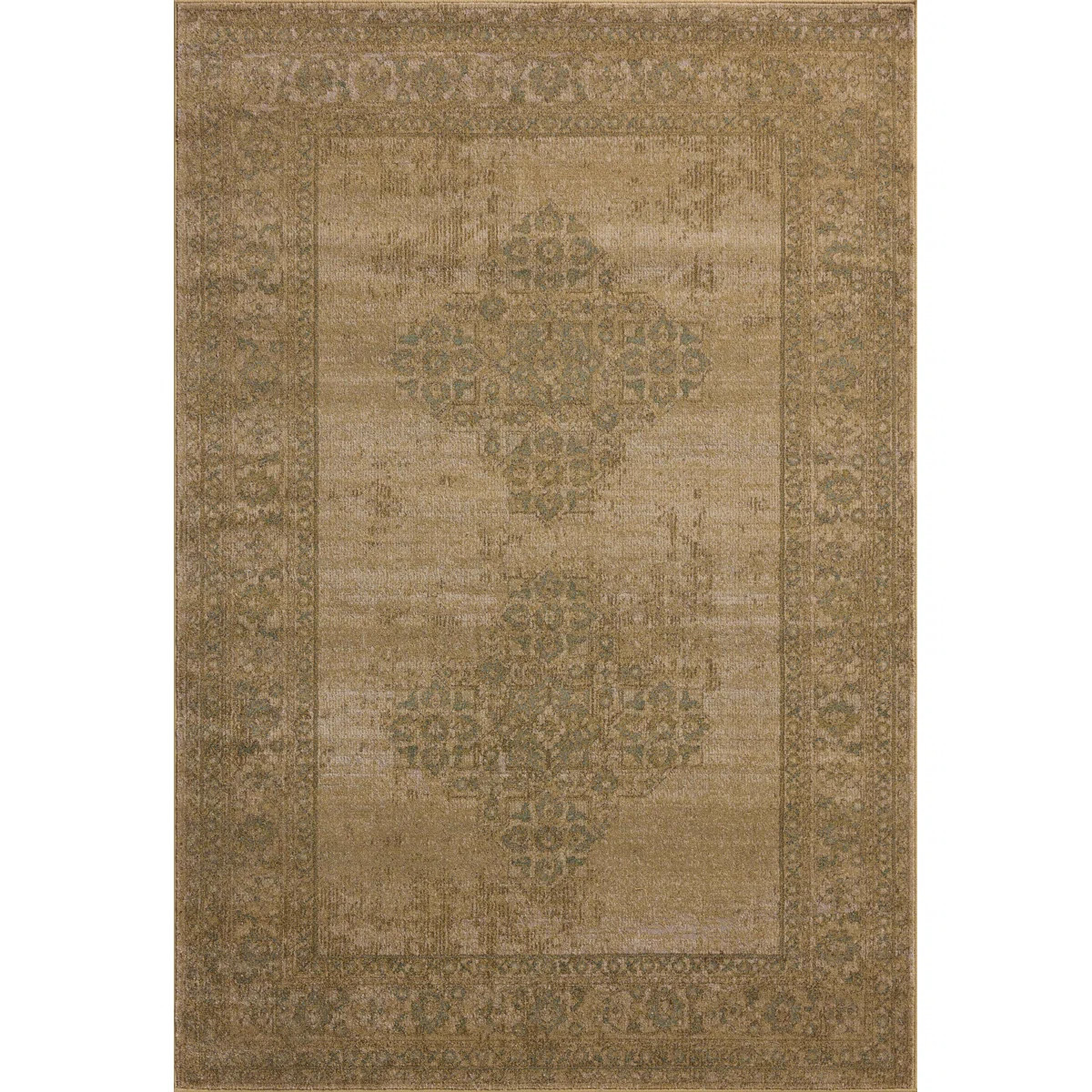 Magnolia Home by Joanna Gaines x Loloi Mona Antique / Spa Area Rug | Wayfair North America
