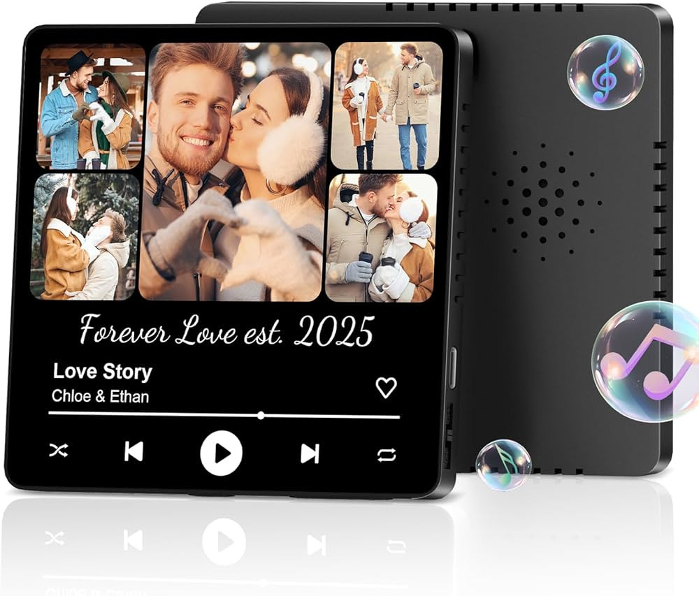 Custom Music Fridge Magnet Valentines Day Gifts for Her Him Couple, Personalized Gifts for Men Wo... | Amazon (US)