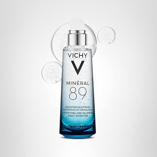 Vichy Mineral 89 Booster, Pure Hyaluronic Acid Serum for Face with Volcanic Mineral Water for Ski... | Amazon (US)