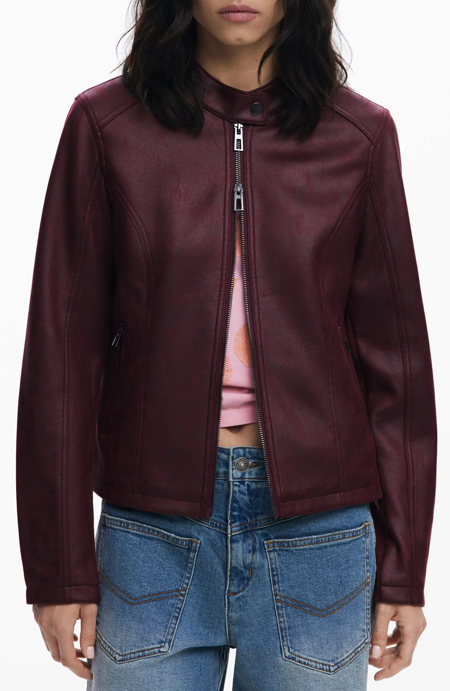Faux Leather Jacket | Nordstrom