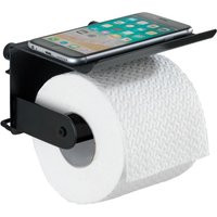 WENKO - Toilettenpapierhalter mit Ablage Classic Plus Black Badzubehör 1 ct (23.99 € / 1 ct) | Douglas (DE)