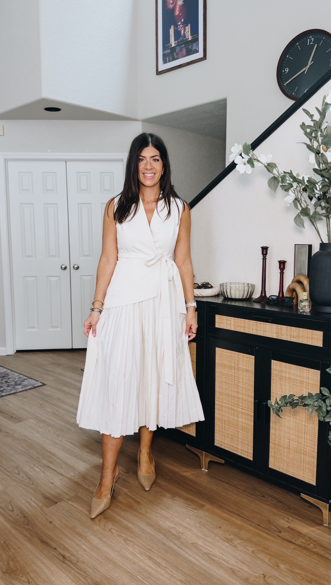 In a medium all In one dress

#LTKMidsize #LTKTall #LTKWorkwear
