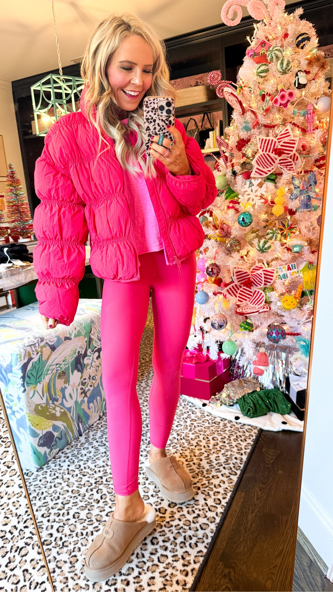 the cutest and happiest puffer coat ever!! wearing XS/ roomy fit for sure and just $45 in 4 colors •  

#LTKActive #LTKFindsUnder50 #LTKSeasonal