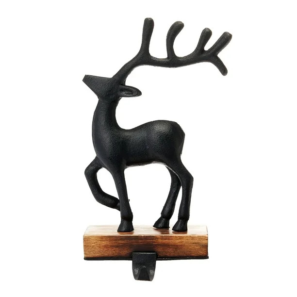 BLACK DEER STOCKING HOLDER - Walmart.com | Walmart (US)