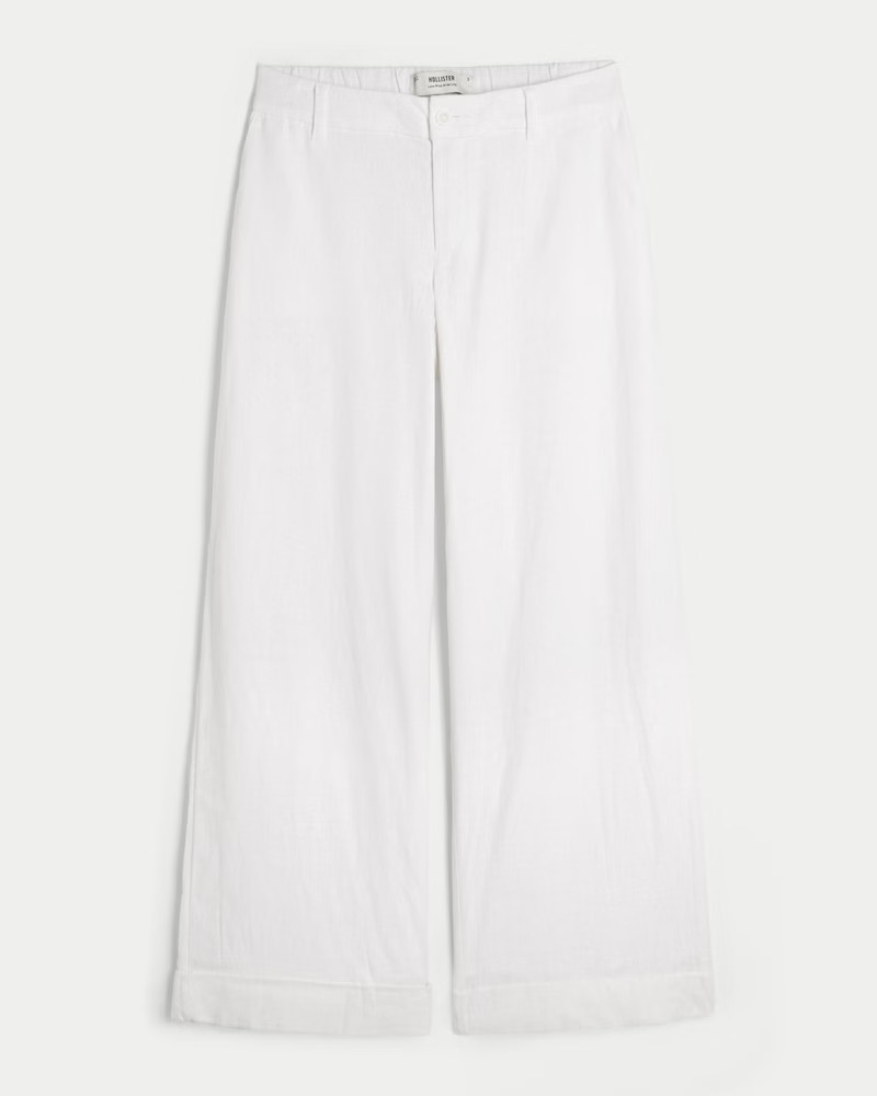Women's Low-Rise Wide-Leg Pants from Hollister | Hollister (US)