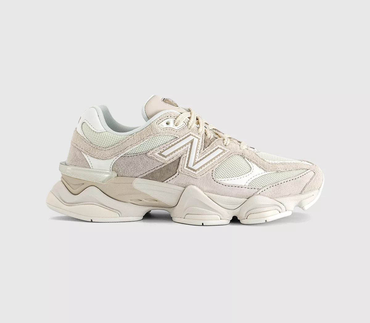 New Balance 9060 Trainers Sea Salt Offwhite White - Women's Trainers | Office Shoes (UK)