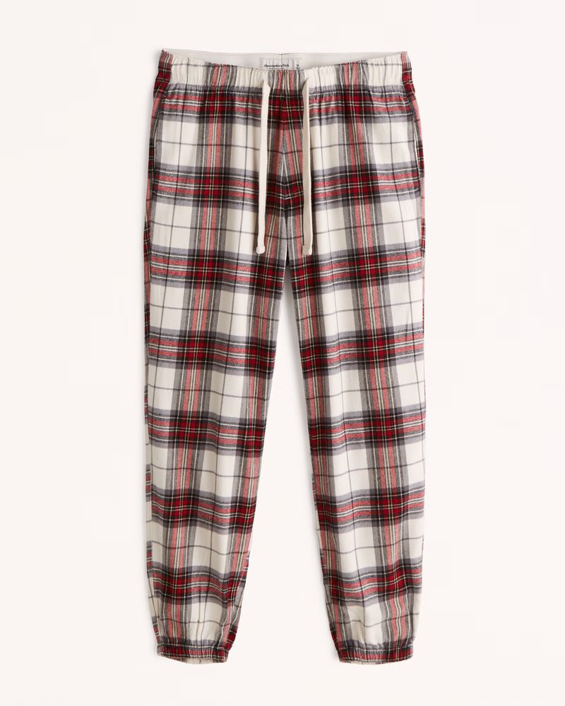 Flannel Sleep Joggers | Abercrombie & Fitch (US)