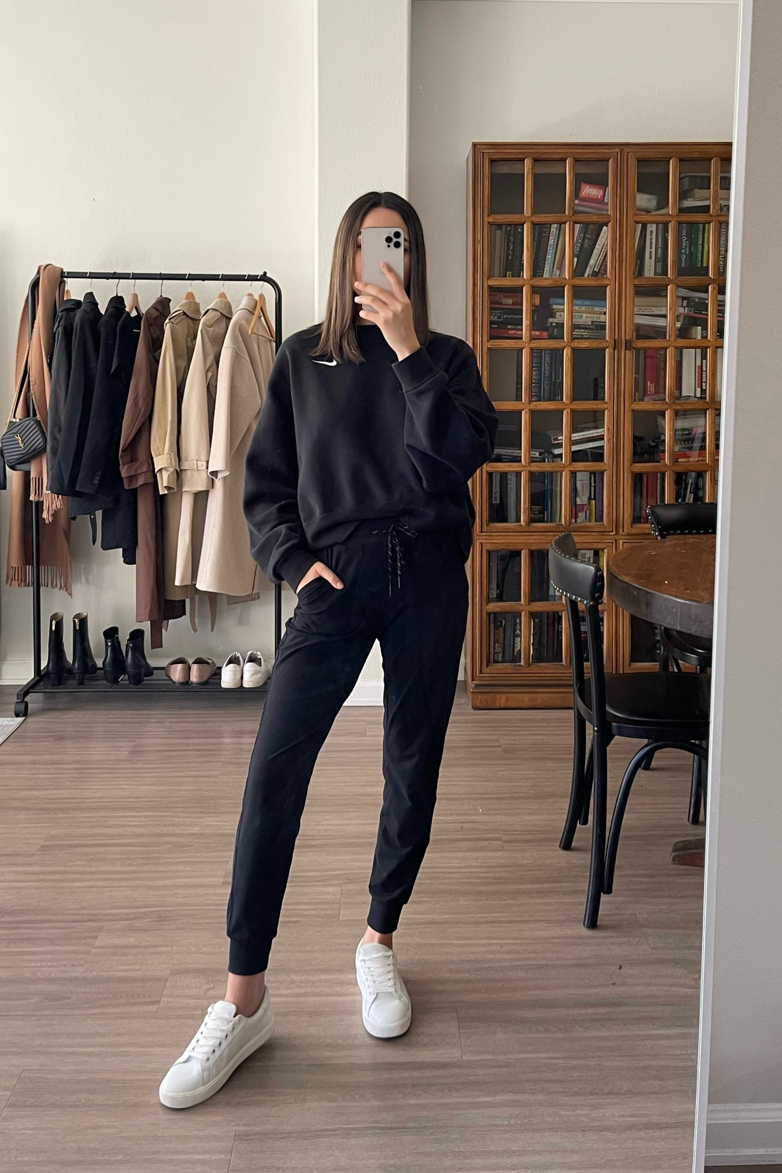 A couple of my most worn Athleisure/everyday comfy casual favorites 
Nike sweatshirt xs (1.5 yrs old)
Zella joggers xxs 1.5 yrs old)
Sneakers - runs a bit small, might recommend sizing up

#LTKfit #LTKunder100 #LTKstyletip