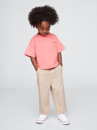 Baby &amp; Toddler UltraSoft Pull-On Barrel Pants | Gap (US)