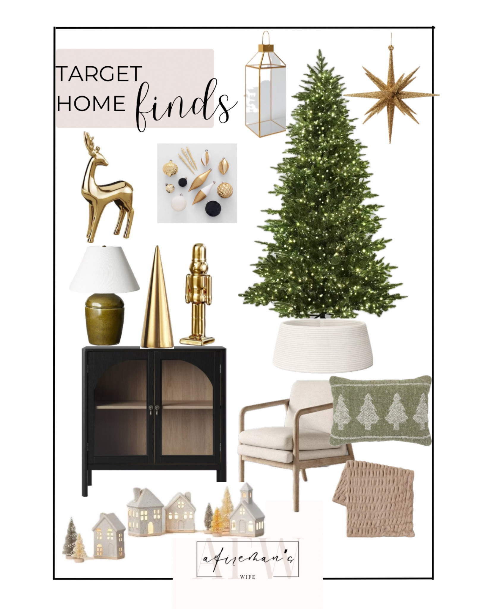 Target home finds!  Several of these items are on sale for Target Circle week!  Follow @a.firemans.wife on Instagram for more inspiration.  

#LTKSeasonal #LTKHoliday #LTKHome