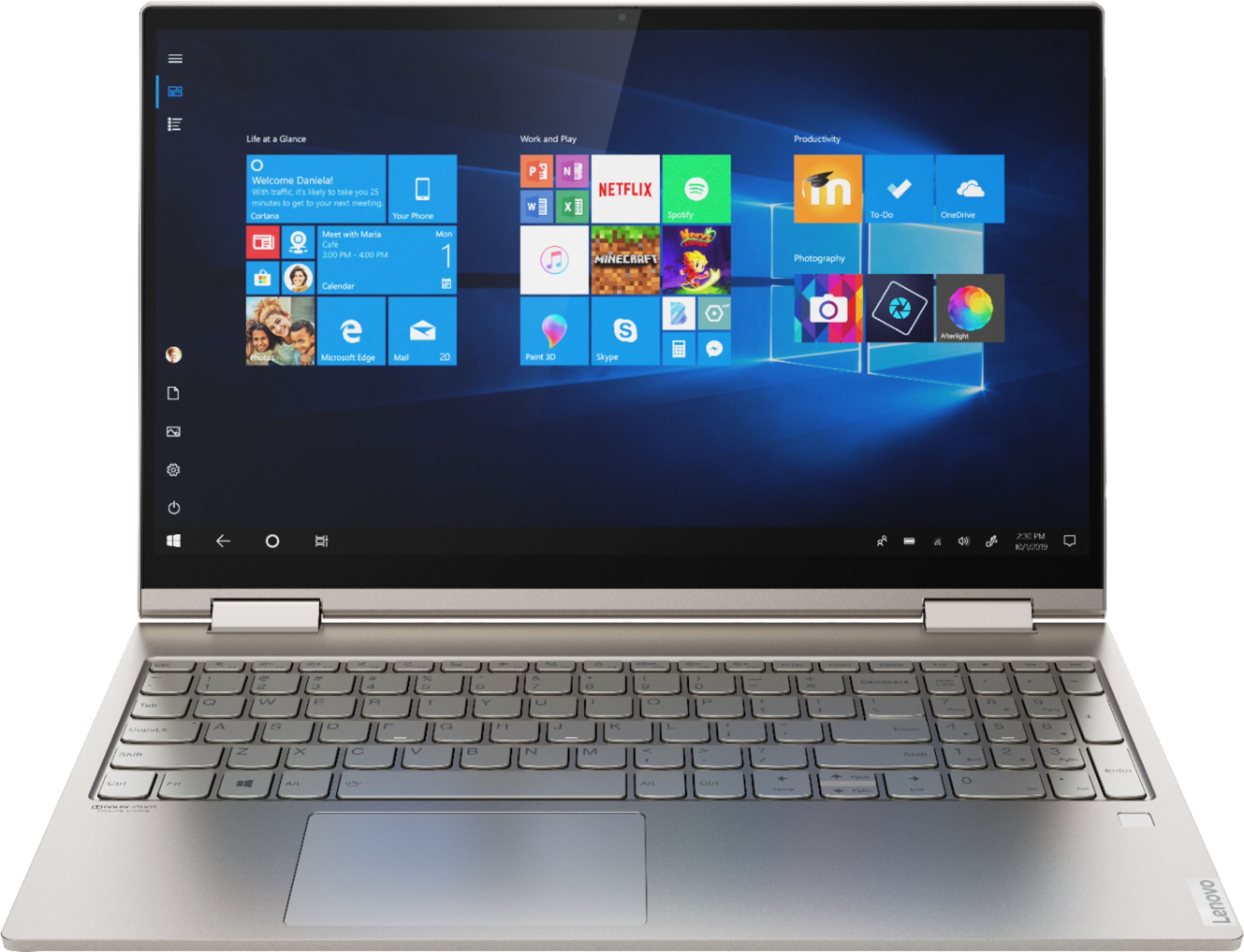 Lenovo Yoga C740 2-in-1 15.6" Touch Screen Laptop Intel Core i7 12GB Memory 512GB SSD Mica 81TD00... | Best Buy U.S.