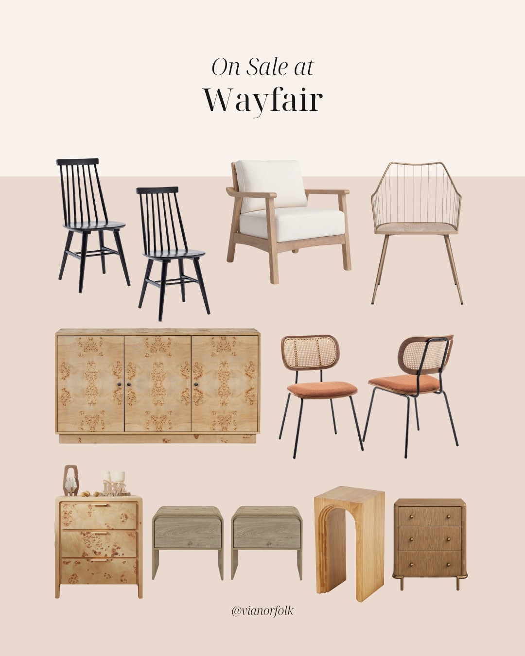 Grab these  cabinets, side tables, and chairs on sale now. #WayfairSale #FurnitureDeals #HomeStyle #CabinetGoals #SideTableStyle #ChicSeating #InteriorInspo #BudgetFriendlyFinds #LTKFinds

#LTKSaleAlert #LTKHome