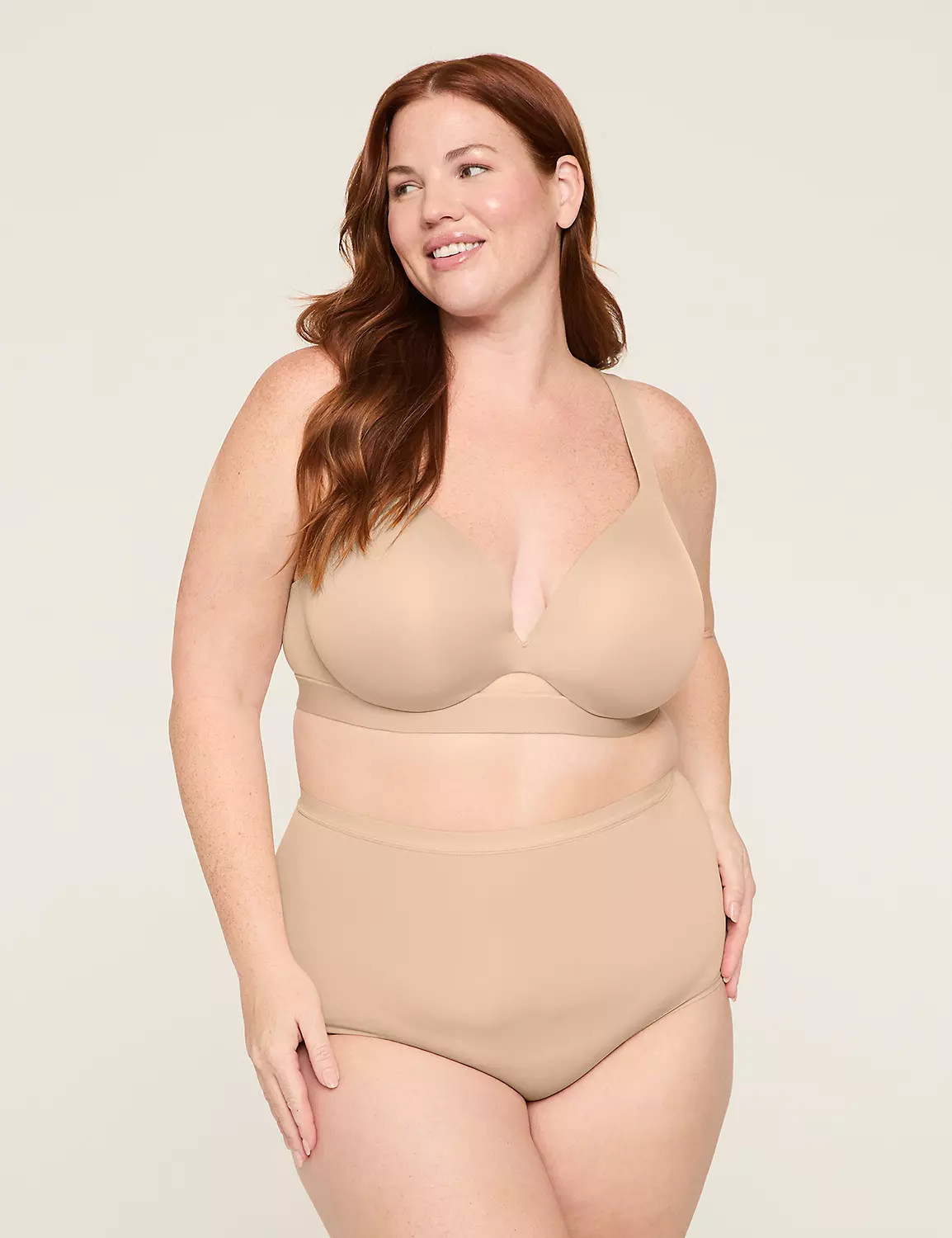 Comfort Bliss Lightly Lined Plunge Bra | Lane Bryant (US)
