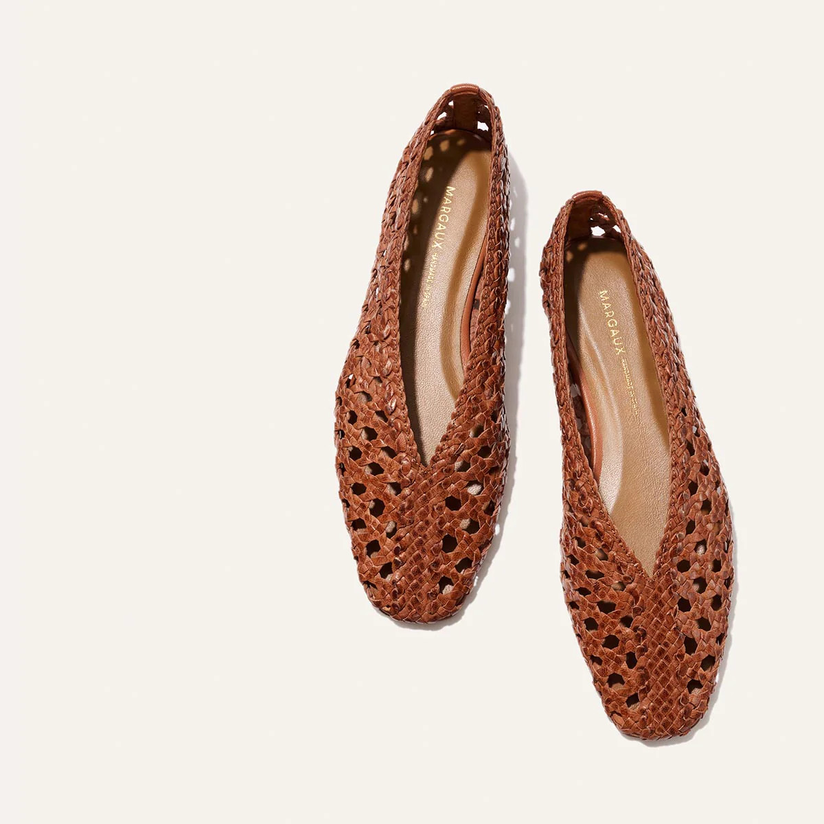 The Woven Paz - Saddle Woven Leather | Margaux