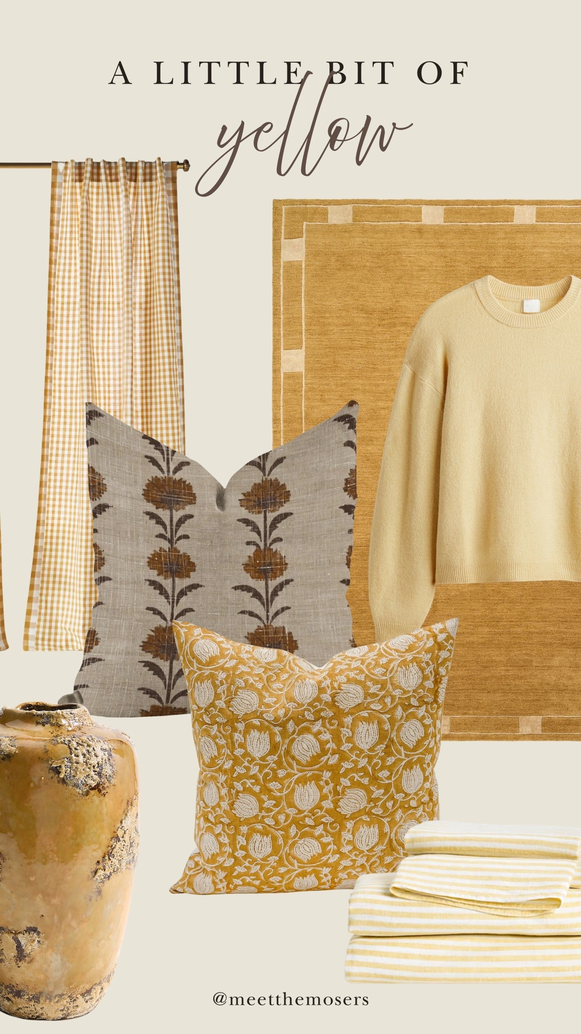 If you can’t commit to painting a room yellow, then try decor pieces or making it part of your wardrobe 💛

#LTKHome #LTKFindsUnder50 #LTKFindsUnder100