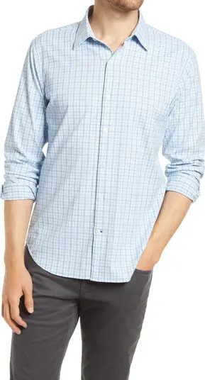 Slim Fit Button-Up Performance Shirt | Nordstrom