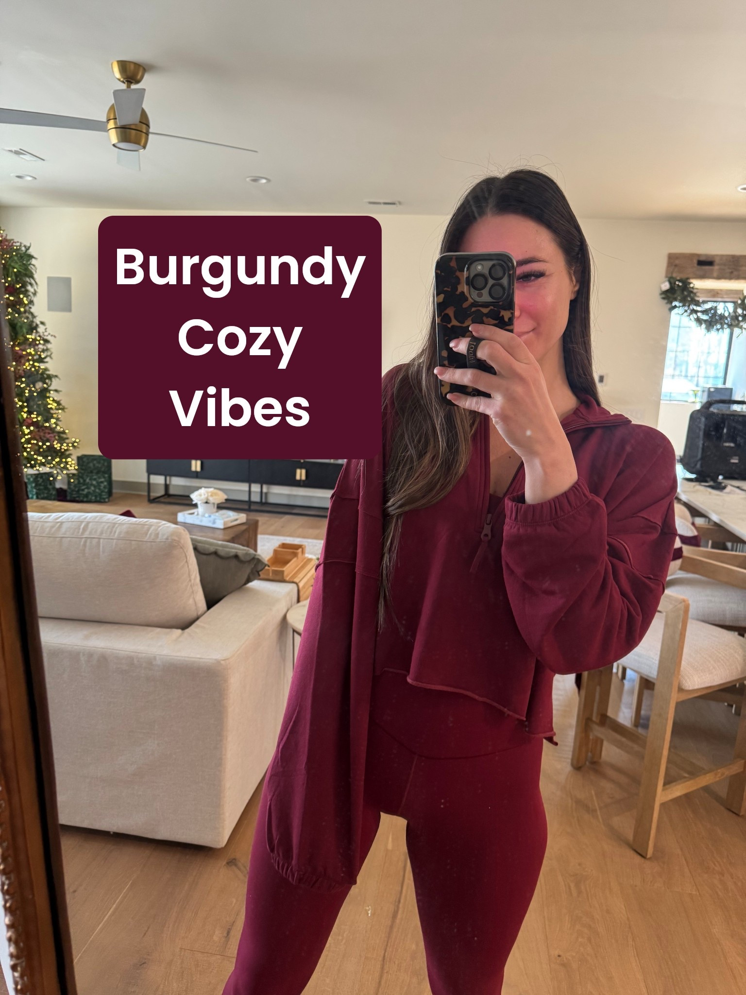 Step into cozy burgundy vibes with our best-selling Burgundy Active Leggings, now 40% off for a limited time. This rich, deep burgundy shade is trending in athleisure and creates the perfect head-to-toe look when paired with our matching pullover, socks, and bra tank top.

Made with premium four-way stretch fabric, these burgundy leggings deliver a sleek, sculpting fit that moves with you—ideal for workouts, travel days, and everyday comfort. The coordinating bra tank top offers soft support with a flattering, seamless design, while the cozy pullover adds warmth and style for layering year-round. Complete the look with the matching socks for a fully elevated monochromatic outfit.

Whether you’re hitting the gym, running errands, or building your go-to fall and winter wardrobe, this burgundy activewear set blends comfort, performance, and style in one must-have collection.

#LTKCyberWeek #LTKfitnessgoals #LTKActive
