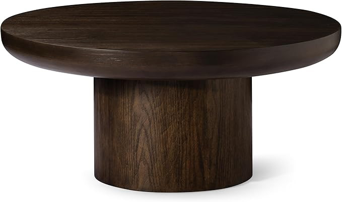 Maven Lane Wooden Circular Coffee Table, 36" Round, Livingroom Table, Modern Farmhouse Living Roo... | Amazon (US)
