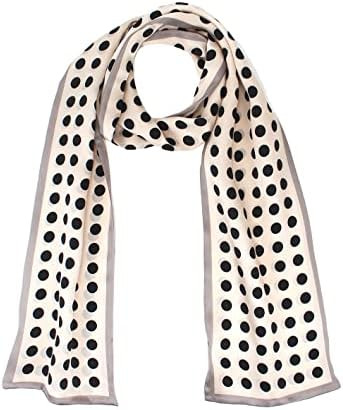 ANDANTINO 100% Silk Scarf for Women 58”*6.3” Long Shawls for Headscarf and Neck- Oblong Hair ... | Amazon (US)