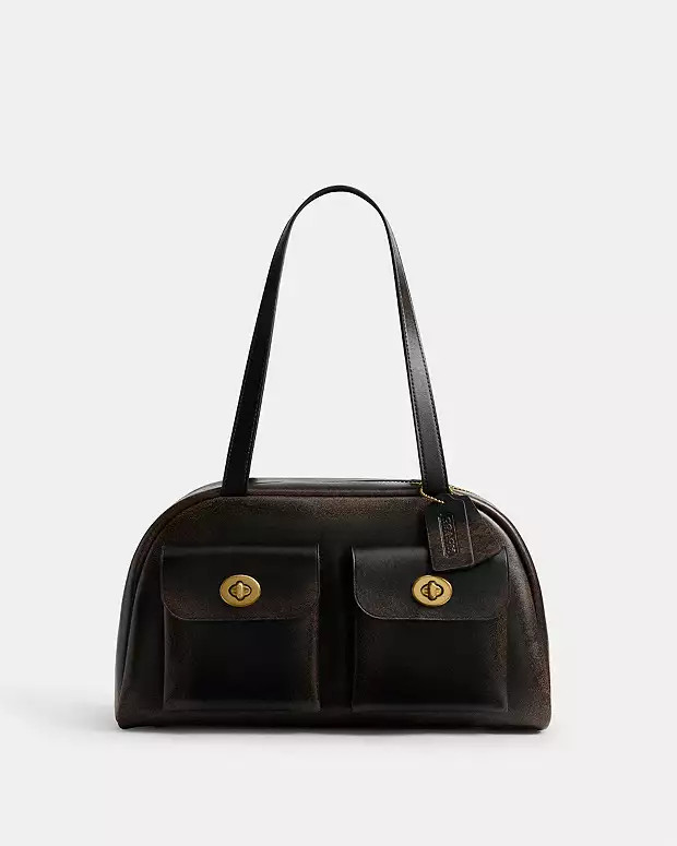 Twin Turnlock Bag In Loved Leather | Coach (US)