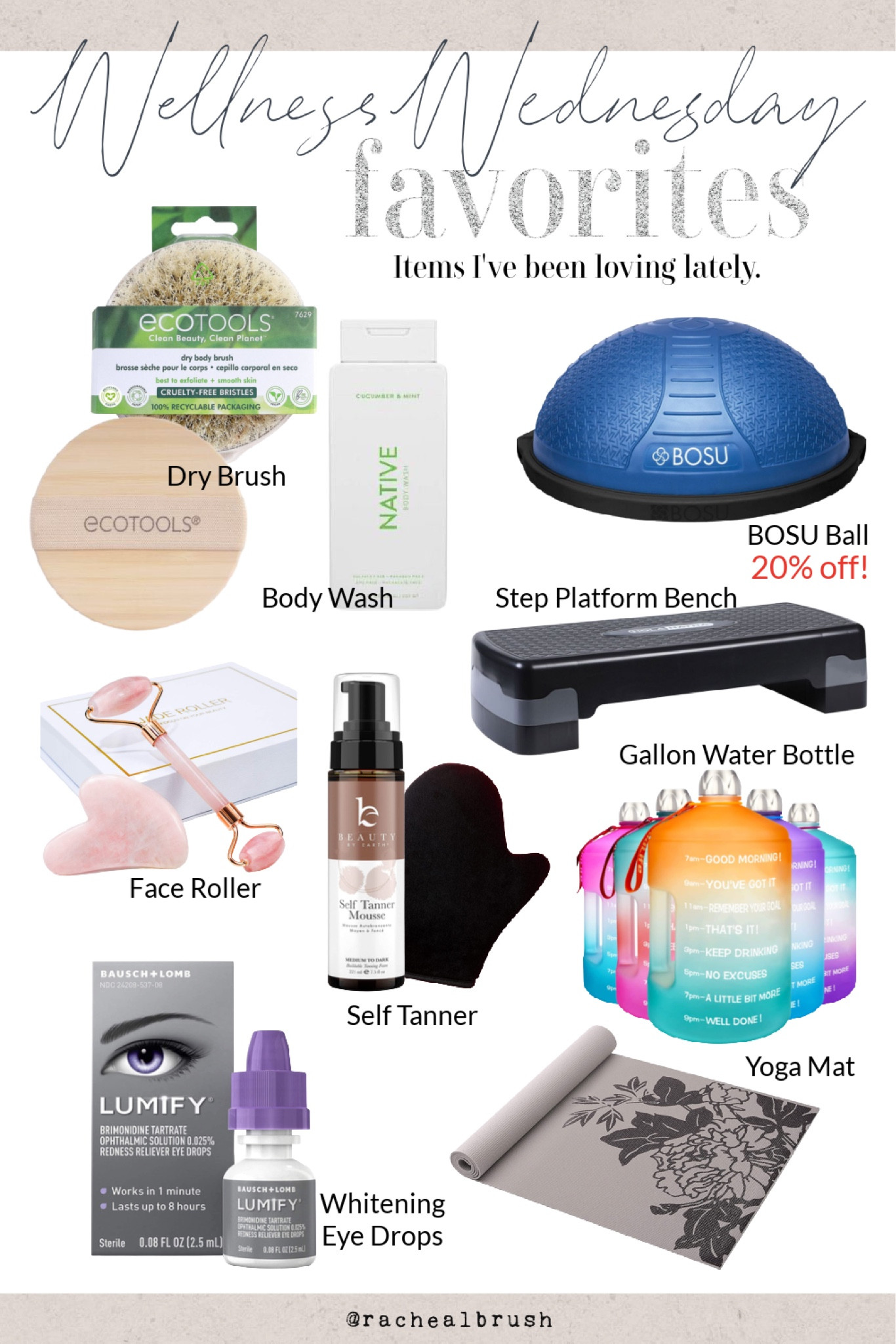 Wellness Wednesday: Favorite items I’ve been loving lately. Fitness products. Self care items. Health and beauty items  

#LTKfit #LTKhome #LTKbeauty